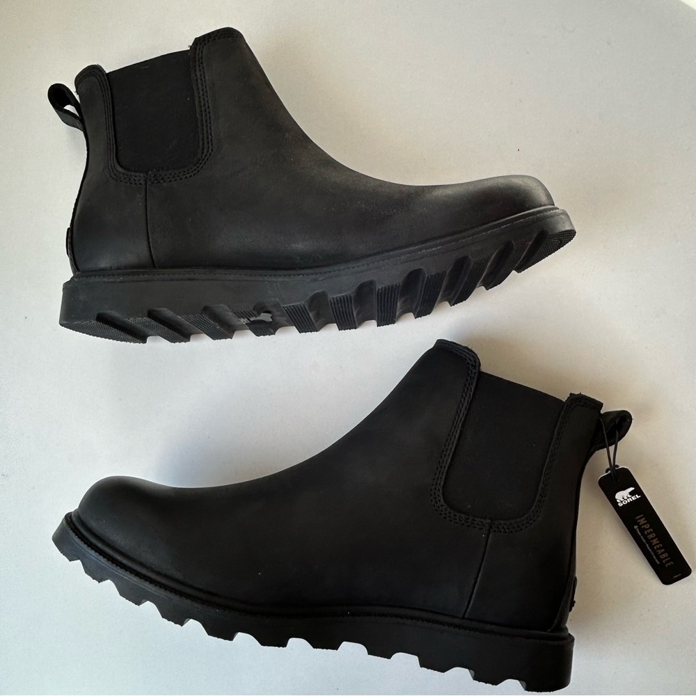 Sorel Ainsley Chelsea Boot Black